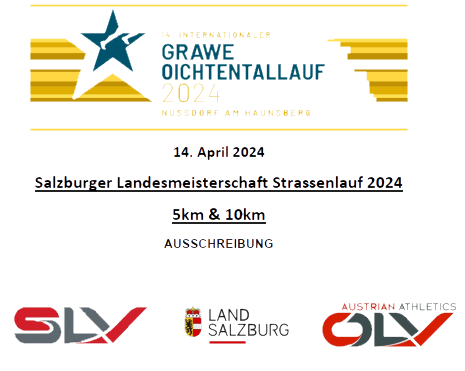 Salzburger Landesmeisterschaft Strassenlauf 2024